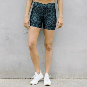 NEW Padded Bike Shorts Pockets Cycling Aztec Black